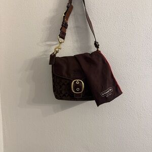 Coach Chocolate Brown Shoulder Bag